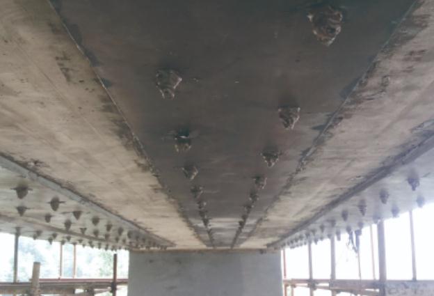 粘贴钢板加固技术案例