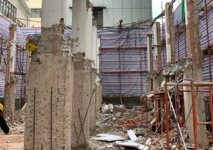 柱基础钢筋绑扎项目